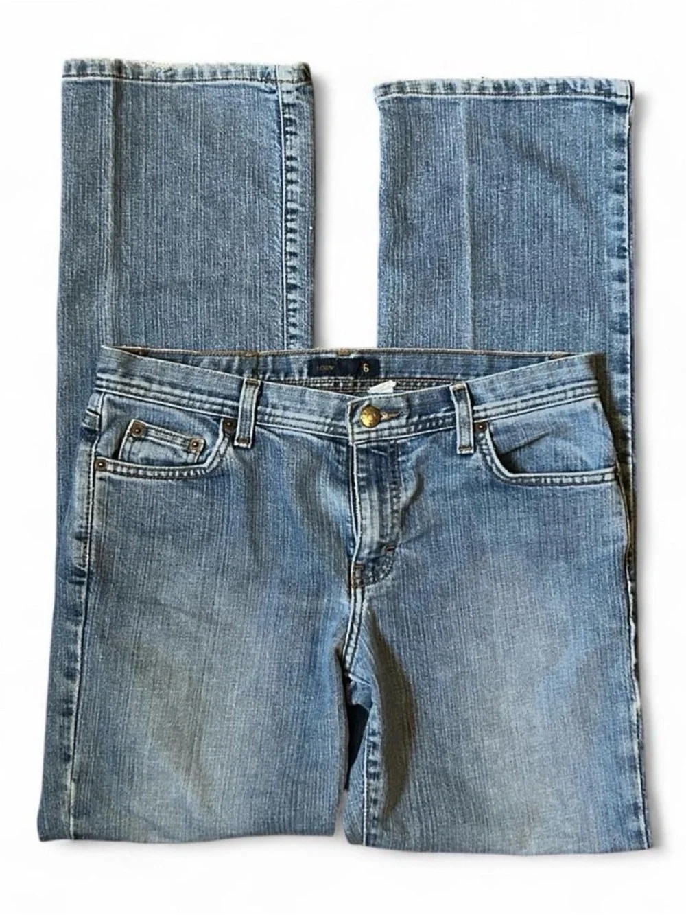 Jcrew Bootcut Lowrise Jeans